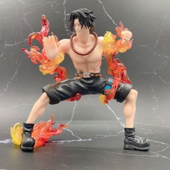 Mô Hình One Piece ACE hỏa quyền chiến đấu - Cao 17cm - ngang 17cm - nặng 270gram - Figure OnePiece - No Box - N1-K54-T2-S1
