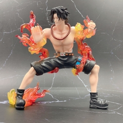 Mô Hình One Piece ACE hỏa quyền chiến đấu - Cao 17cm - ngang 17cm - nặng 270gram - Figure OnePiece - No Box