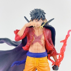 Mô hình One Piece Luffy Haki hoa anh đào - Cao 17cm - nặng 150gram - Figure One Piece - Có Box màu