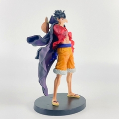 Mô hình One Piece Luffy Haki hoa anh đào - Cao 17cm - nặng 150gram - Figure One Piece - nobox - N1-K37-T1-S8