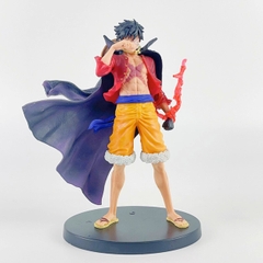 Mô hình One Piece Luffy Haki hoa anh đào - Cao 17cm - nặng 150gram - Figure One Piece - Có Box màu