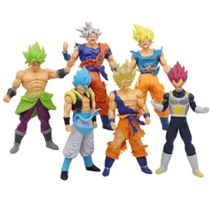 Mô hình DragonBall combo 6 mẫu dragonball bản C cao 17cm - Bản Bộ  - Dragon Ball - No Box G-K-B-C-D-A