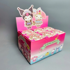 Mô hình kuromi Bộ 6 Melody Kuromi - cao 7.5 - 9.5cm - Nặng 50gram - Bọc Túi - hộp màu  - N3-K36-T1-S1