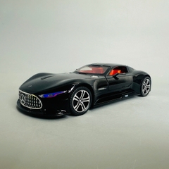 Mô Hình xe mẹc đen tỉ lệ 1:24 Hợp kim có thể mở cửa - bánh sau chạy cót - Dài 20.5cm - rộng 8cm - cao 4cm - nặng : 800gram - FULL BOX : box màu SKU : oto323 -  N3-K8-T2-S3