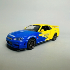 Mô Hình xe nissan xanh vàng tỉ lệ 1:32 Hợp kim có thể mở cửa - bánh sau chạy cót - Dài 15cm - rộng 7cm - cao 5cm - nặng : 500gram - FULL BOX : box màu SKU : oto331 n3-k2-t4-s3