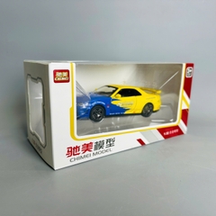 Mô Hình xe nissan xanh vàng tỉ lệ 1:32 Hợp kim có thể mở cửa - bánh sau chạy cót - Dài 15cm - rộng 7cm - cao 5cm - nặng : 500gram - FULL BOX : box màu SKU : oto331 n3-k2-t4-s3