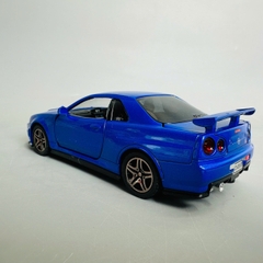 Mô Hình xe nissan xanh dương tỉ lệ 1:32 Hợp kim có thể mở cửa - bánh sau chạy cót - Dài 15cm - rộng 7cm - cao 5cm - nặng : 500gram - FULL BOX : box màu SKU : oto332 n3-k1-t4-s3
