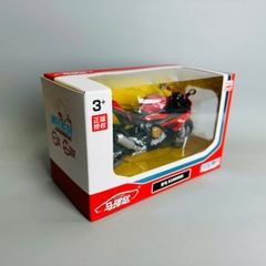 Mô Hình xe bmw đỏ đen s1000rr 1:12 Hợp kim - Dài 17.5cm - rộng 6cm - cao 10cm -  nặng ~ 700gram - FULL BOX : box màu SKU : oto339 n3-k6-t5-s2