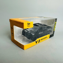 Mô Hình xe bán tải đen tỉ lệ 1:36 Hợp kim có thể mở cửa - bánh sau chạy cót - Dài 11cm - rộng 5cm - cao 4cm - nặng : 500gram - FULL BOX : box màu SKU : oto342 n3-k11-t5-s2