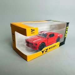 Mô Hình xe mustang xe đỏ mới tỉ lệ 1:36 Hợp kim có thể mở cửa - bánh sau chạy cót - Dài 11cm - rộng 5cm - cao 4cm - nặng : 500gram - FULL BOX : box màu SKU : oto346 - n3-k11-t5-s1