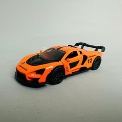 Mô Hình xe mclaren cam mới tỉ lệ 1:43 Hợp kim có thể mở cửa - bánh sau chạy cót - Dài 10cm - cao 3cm - nặng 200gram - Figure Oto - FULL BOX : box màu - SKU : oto357 số 5