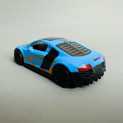 Mô Hình xe Audi xanh họa tiết tỉ lệ 1:43 Hợp kim có thể mở cửa - bánh sau chạy cót - Dài 10cm - cao 3cm - nặng 200gram - Figure Oto - FULL BOX : box màu - SKU : oto363 số 17