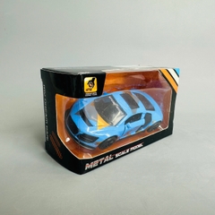 Mô Hình xe Audi xanh họa tiết tỉ lệ 1:43 Hợp kim có thể mở cửa - bánh sau chạy cót - Dài 10cm - cao 3cm - nặng 200gram - Figure Oto - FULL BOX : box màu - SKU : oto363 số 17