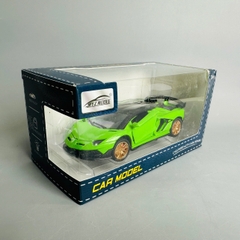 Mô Hình xe Lambor xanh lá bánh vàng tỉ lệ 1:32 Hợp kim có thể mở cửa - bánh sau chạy cót - Dài 14cm - rộng 6cm - cao 5cm - nặng : 500gram - FULL BOX : box màu SKU : oto378 n3-k2-t2-s1