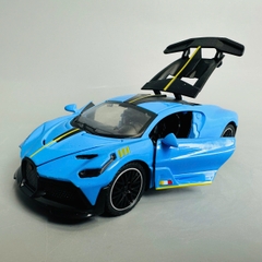 Mô Hình xe Bugati xanh biển tỉ lệ 1:32 Hợp kim có thể mở cửa - bánh sau chạy cót - Dài 14cm - rộng 6cm - cao 5cm - nặng : 500gram - FULL BOX : box màu SKU : oto372 n3-k2-t3-s3