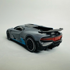 Mô Hình xe Bugati xám tỉ lệ 1:32 Hợp kim có thể mở cửa - bánh sau chạy cót - Dài 14cm - rộng 6cm - cao 5cm - nặng : 500gram - FULL BOX : box màu SKU : oto368 n3-k1-t2-s3