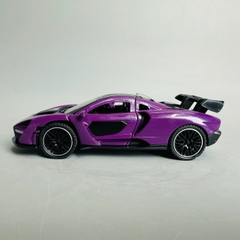 Mô Hình xe mclaren tím tỉ lệ 1:32 Hợp kim có thể mở cửa - bánh sau chạy cót - Dài 14cm - rộng 6cm - cao 5cm - nặng : 500gram - FULL BOX : box màu SKU : oto370 n3-k2-t3-s1