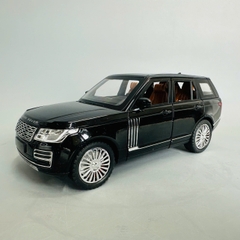 Mô Hình xe range rover đen tỉ lệ 1:24 Hợp kim có thể mở cửa - bánh sau chạy cót - Dài 20cm - cao 8cm - nặng 800gram - Figure Oto - FULL BOX : box màu - SKU : oto383 n3-k12-t5-s2