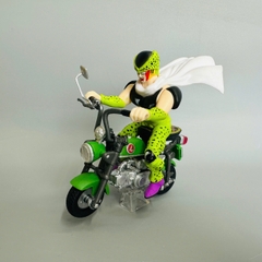 Mô Hình DragonBall sên bọ hung lái xe máy cao 12cm nặng 300g , Figure DragonBall - Hộp Màu - N1-K7-T2-S1