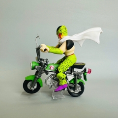 Mô Hình DragonBall sên bọ hung lái xe máy cao 12cm nặng 300g , Figure DragonBall - Hộp Màu - N1-K7-T2-S1
