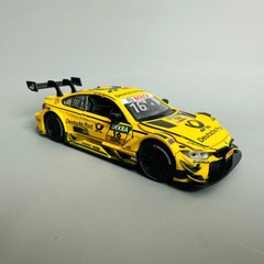 Mô Hình xe BMW đua vàng tỉ lệ 1:32 Hợp kim có thể mở cửa - bánh sau chạy cót - Dài 15cm - cao 3.5cm - nặng 500gram - Figure Oto - FULL BOX : box màu - SKU : oto387 - n3-k6-t1-s3