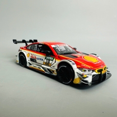 Mô Hình xe BMW đua đỏ trắng tỉ lệ 1:32 Hợp kim có thể mở cửa - bánh sau chạy cót - Dài 15cm - cao 3.5cm - nặng 500gram - Figure Oto - FULL BOX : box màu - SKU : oto386 -  n3-k6-t1-s2