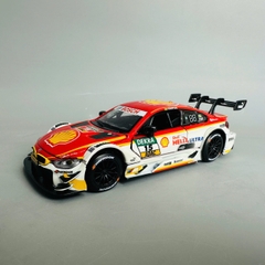 Mô Hình xe BMW đua đỏ trắng tỉ lệ 1:32 Hợp kim có thể mở cửa - bánh sau chạy cót - Dài 15cm - cao 3.5cm - nặng 500gram - Figure Oto - FULL BOX : box màu - SKU : oto386 -  n3-k6-t1-s2