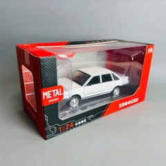 Mô Hình xe Volkwagen Satana trắng tỉ lệ 1:24 Hợp kim có thể mở cửa - bánh sau chạy cót - Dài 19cm - cao 5.5cm - nặng 600gram - Figure Oto - FULL BOX : box màu - SKU : oto394 - n3-k7-t2-s1