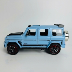 Mô Hình xe brabus G800 xanh dương tỉ lệ 1:24 Hợp kim có thể mở cửa - bánh sau chạy cót - Dài 22cm - cao 9cm - nặng 1000gram - Figure Oto - FULL BOX : box màu - SKU : oto400 N3-K2-T4-S4