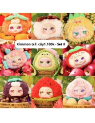 Hàng Chính Hãng - Blinbox kimmon trái cây blind box set 8 ngẫu nhiên - cao ~ 14cm - Nặng 500gram - Túi Mù - Hộp Màu