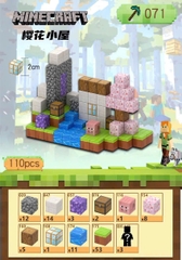 Đồ Chơi Khối Nam Châm Từ Tính Minecraft,Block Minecraft Nam Châm, Đồ Chơi Xây Dựng Cho Bé 1 Hộp 110 mảnh - Bản B -
