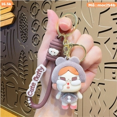 Móc Khóa baby cry màu nâu đậm - Dây móc dài : 10cm - Mô Hình Cao : 6cm - Nặng : 50gram - No Box : bọc túi OPP K76-T3-S1
