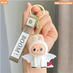 Móc Khóa labubu cosplay rồng trắng ngồi - Dây móc dài : 10cm - Mô Hình Cao : 6cm - Nặng : 50gram - No Box : bọc túi OPP K76-T1-S7