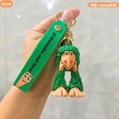 Móc Khóa brr brr patapim mặt nâu - Dây móc dài : 9cm - Mô Hình Cao : 7.6cm - Nặng : 50gram - No Box : bọc túi OPP K76-T5-S6