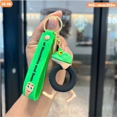 Móc Khóa Boneca Ambalabu - Dây móc dài : 9cm - Mô Hình Cao : 7.6cm - Nặng : 50gram - No Box : bọc túi OPP K76-T4-S6