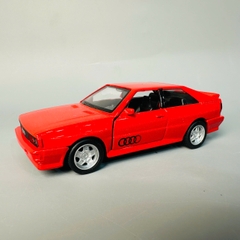 Mô Hình xe Audi Quattro 1980 đỏ tỉ lệ 1:32 Hợp kim có thể mở cửa - bánh sau chạy cót - Dài 12cm - rộng 4.5cm - cao 3.5cm - nặng : 300gram - FULL BOX : box màu SKU : oto450 - K70-T4-S1