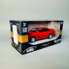 Mô Hình xe Audi Quattro 1980 đỏ tỉ lệ 1:32 Hợp kim có thể mở cửa - bánh sau chạy cót - Dài 12cm - rộng 4.5cm - cao 3.5cm - nặng : 300gram - FULL BOX : box màu SKU : oto450 - K70-T4-S1