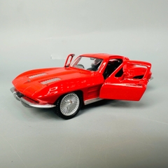 Mô Hình xe Chevrolet Corvette Split đỏ tỉ lệ 1:32 Hợp kim có thể mở cửa - bánh sau chạy cót - Dài 12cm - rộng 4.5cm - cao 4cm - nặng : 300gram - FULL BOX : box màu SKU : oto448 - K70-T3-S5