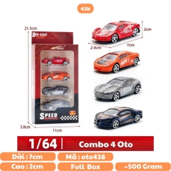 Mô Hình Xe Vỉ 4 Oto Hợp kim Bản A - Dài 7cm - cao 2cm - nặng 200gram - Figure Oto - FULL BOX : box màu - SKU : oto438 - K71-T3-S10