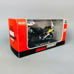 Mô Hình xe máy Đen Bô Vàng 1:18 Hợp kim - Dài 11cm - rộng 4cm - cao 6.5cm - nặng ~ 300gram - FULL BOX : box màu SKU : oto423 - K70-T1-S11