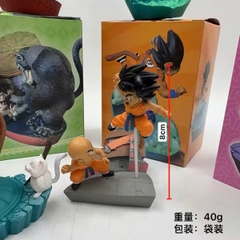 Mô hình DragonBall goku vs krillin chiến đấu cao 8cm nặng 40g SKU : DB339 ( VAT : MH001-02 ) K150-T2-S7