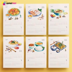 In lịch để bàn - lịch độc quyền tết 2022