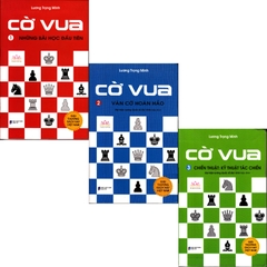 Combo bộ sách Cờ vua - thầy Lương Trọng Minh tập 1,2,3