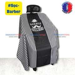 Khăn Choàng Cắt Tóc - Sọc Barber