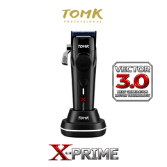 Tông Đơ Cắt Tóc Tomk X-Prime - Black - Động Cơ Vector 3.0
