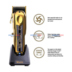 Tông Đơ Wahl Magic Clip Gold Cordless - Nội Địa Mỹ - BH 12 Tháng