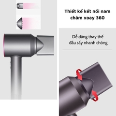 Máy Sấy Tóc Cao Cấp Super Sonic - BH 6 Tháng