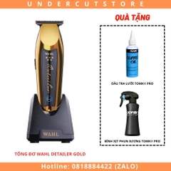 Tông Đơ Chấn Viền Wahl Detailer Gold Cordless - Nội Địa Mỹ - BH 12 Tháng