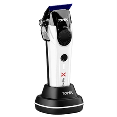 Tông Đơ Cắt Tóc Tomk X-Prime - White - Động Cơ Vector 3.0