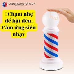 Đèn Barber Pole Trang Trí Mini Đặt Bàn Làm Việc